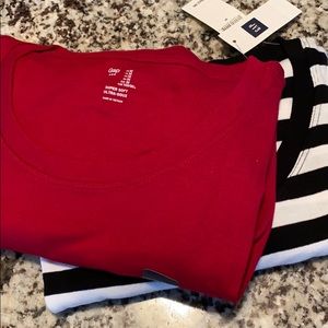 2 BNWT GAP Long sleeve Teeshirt